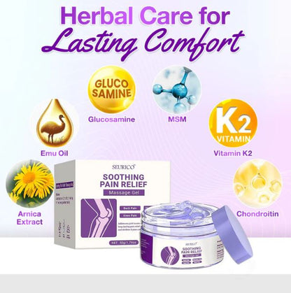 "Massage Gel Cougex Soothing Pain Relief " 💖